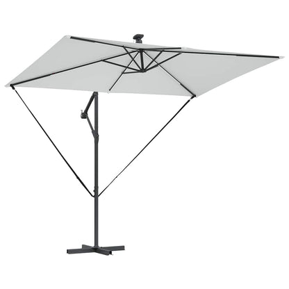 Umbrella Sand 294 x 200 x 270 cm Polyester and Aluminium