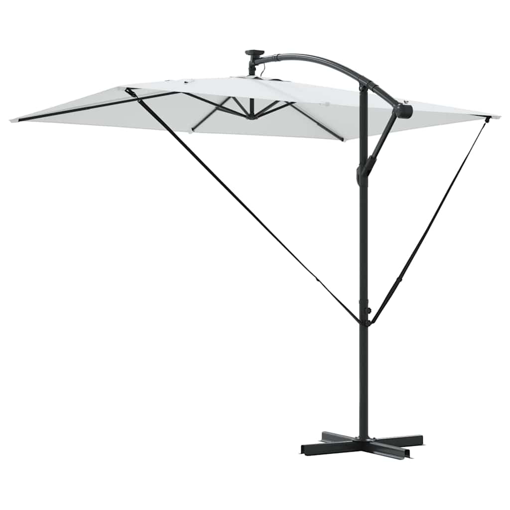 Umbrella Sand 294 x 200 x 270 cm Polyester and Aluminium