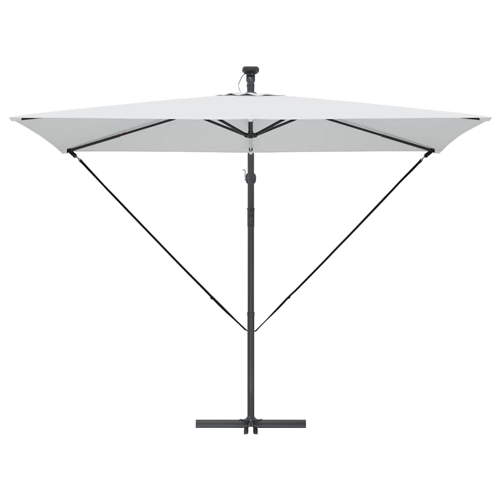 Umbrella Sand 294 x 200 x 270 cm Polyester and Aluminium