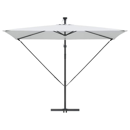 Umbrella Sand 294 x 200 x 270 cm Polyester and Aluminium