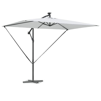 Umbrella Sand 294 x 200 x 270 cm Polyester and Aluminium