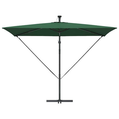 Umbrella Green 294 x 200 x 270 cm Polyester and Aluminium