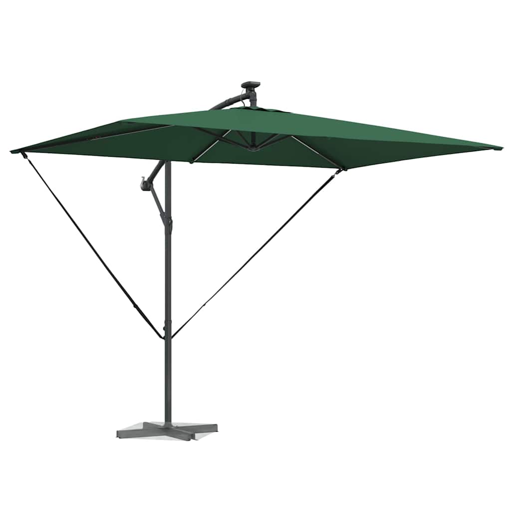 Umbrella Green 294 x 200 x 270 cm Polyester and Aluminium