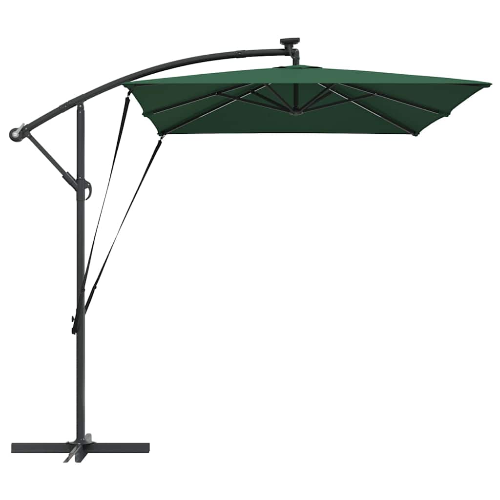 Umbrella Green 294 x 200 x 270 cm Polyester and Aluminium