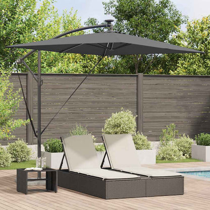 Umbrella Anthracite 294 x 200 x 270 cm Polyester and Aluminium