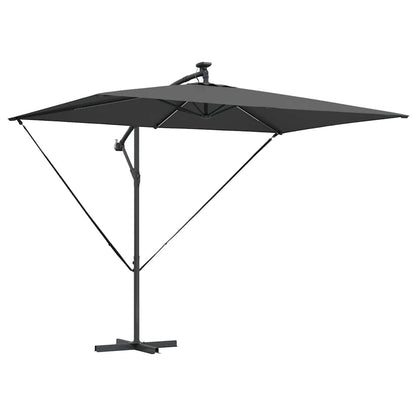 Umbrella Anthracite 294 x 200 x 270 cm Polyester and Aluminium