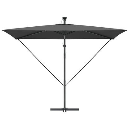 Umbrella Anthracite 294 x 200 x 270 cm Polyester and Aluminium