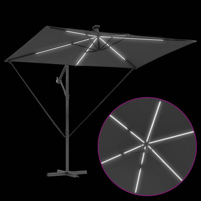 Umbrella Anthracite 294 x 200 x 270 cm Polyester and Aluminium