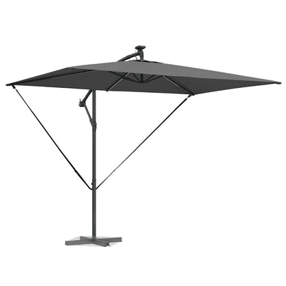 Umbrella Anthracite 294 x 200 x 270 cm Polyester and Aluminium