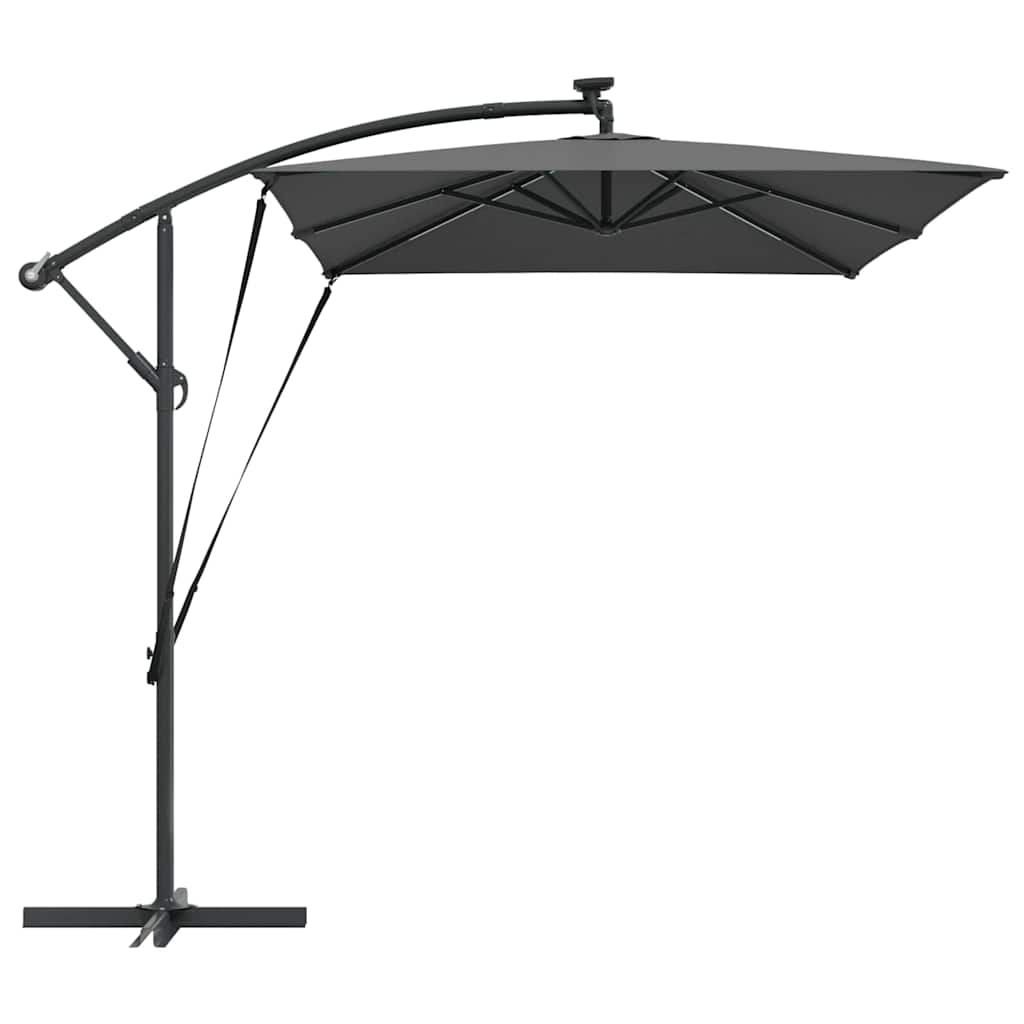 Umbrella Anthracite 294 x 200 x 270 cm Polyester and Aluminium