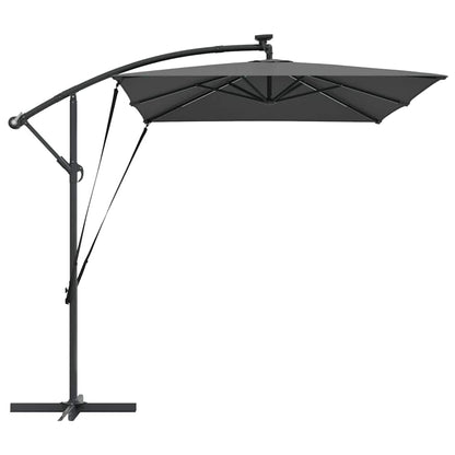 Umbrella Anthracite 294 x 200 x 270 cm Polyester and Aluminium