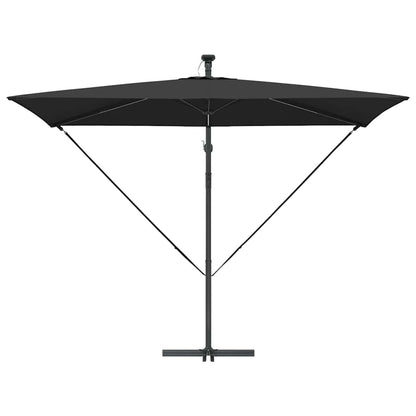 Umbrella Black 294 x 200 x 270 cm Polyester and Aluminium