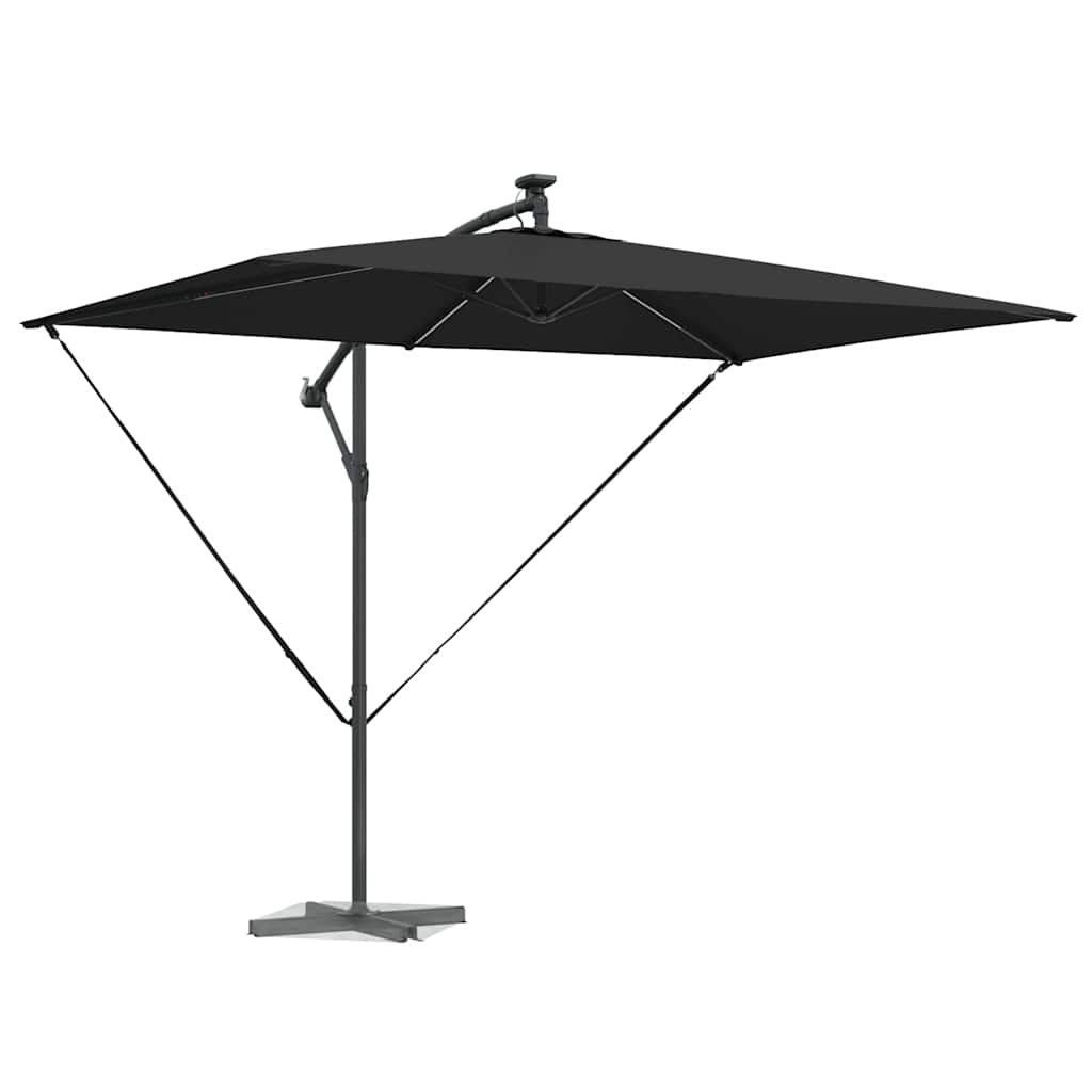 Umbrella Black 294 x 200 x 270 cm Polyester and Aluminium