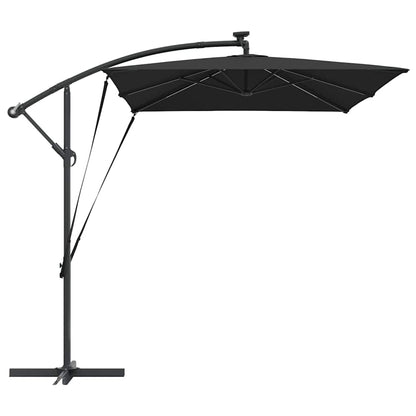 Umbrella Black 294 x 200 x 270 cm Polyester and Aluminium