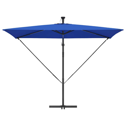 Umbrella Azurblau 294 x 200 x 270 cm Polyester and Aluminium