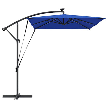 Umbrella Azurblau 294 x 200 x 270 cm Polyester and Aluminium