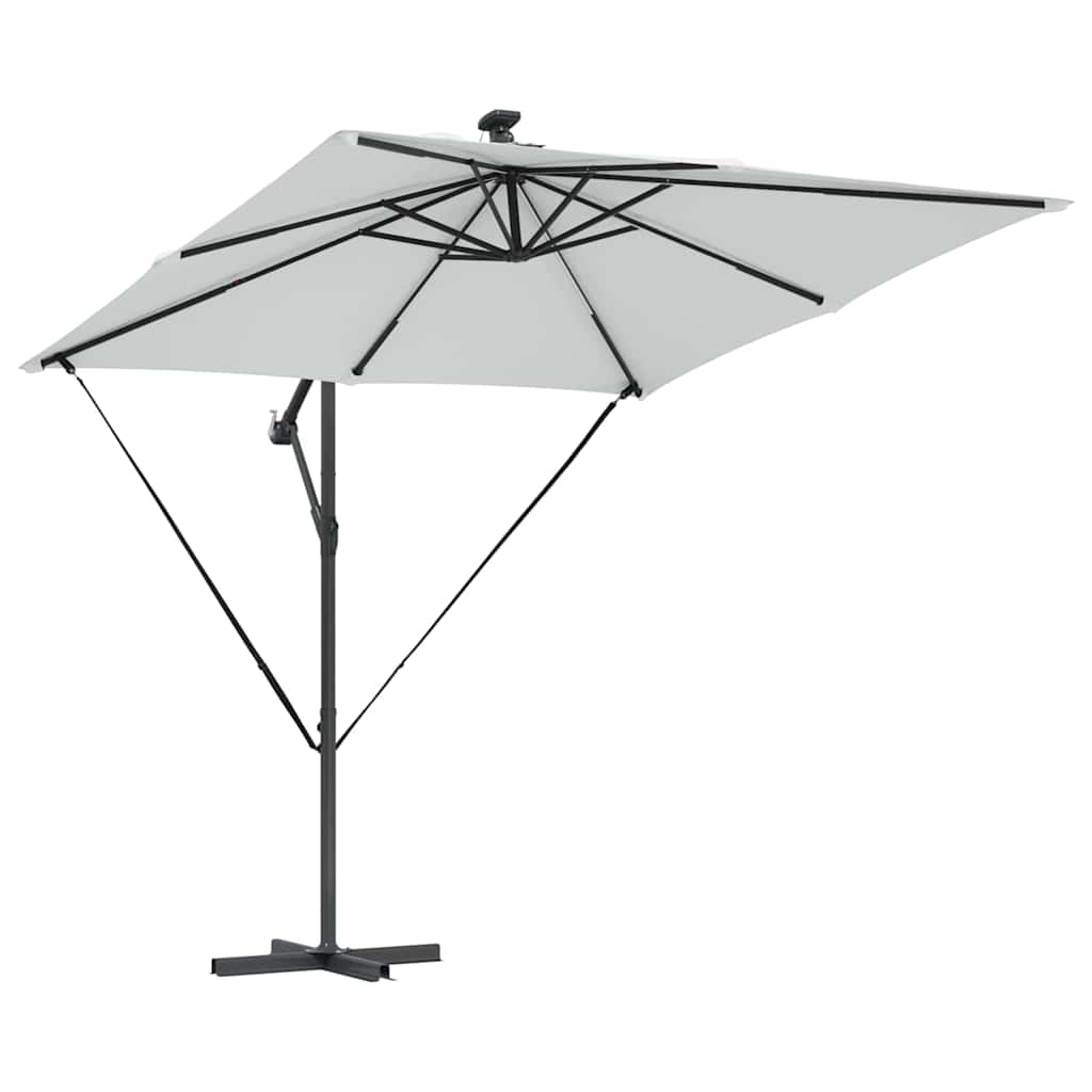 Umbrella Sand 249 x 249 x 250 cm Polyester and Aluminium