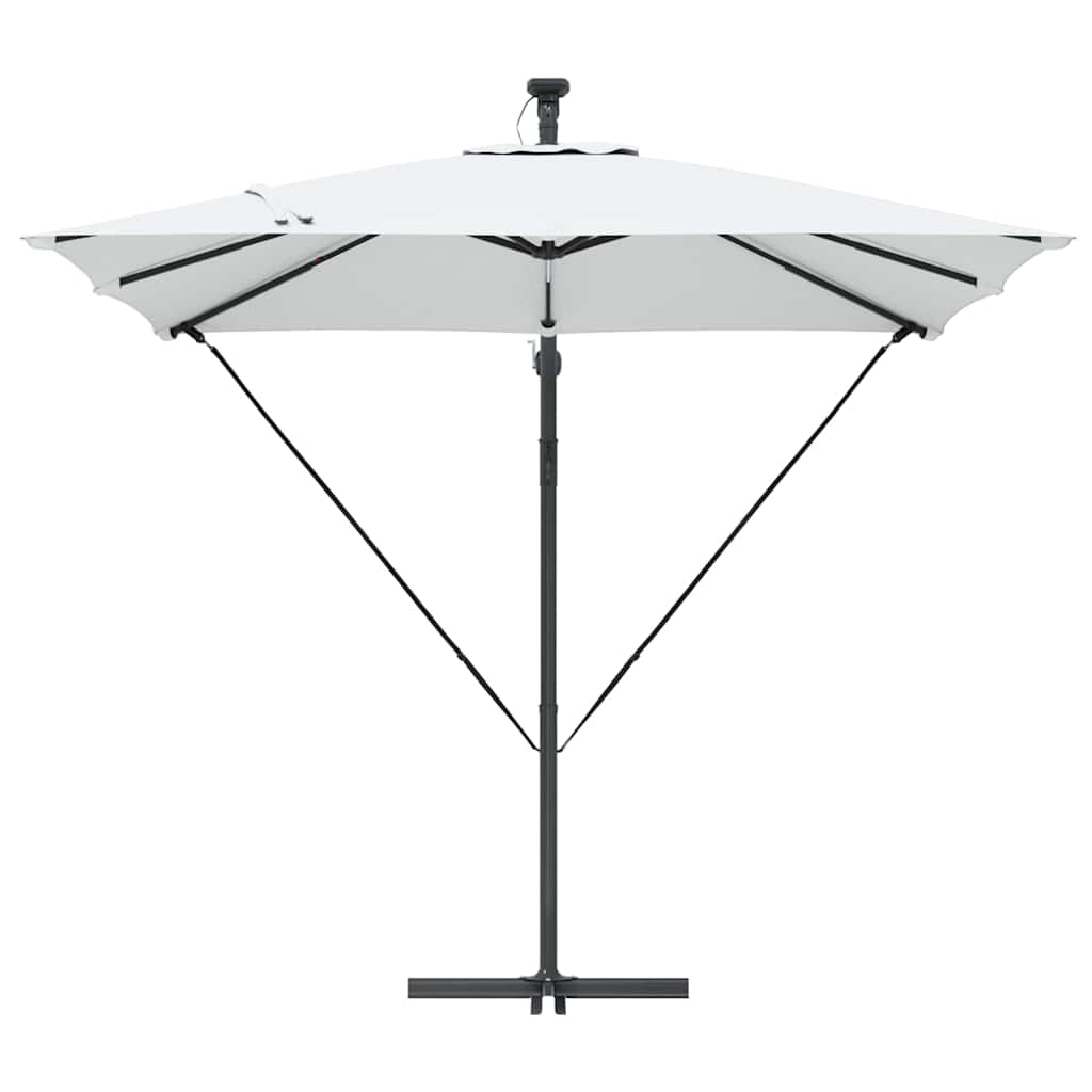 Umbrella Sand 249 x 249 x 250 cm Polyester and Aluminium