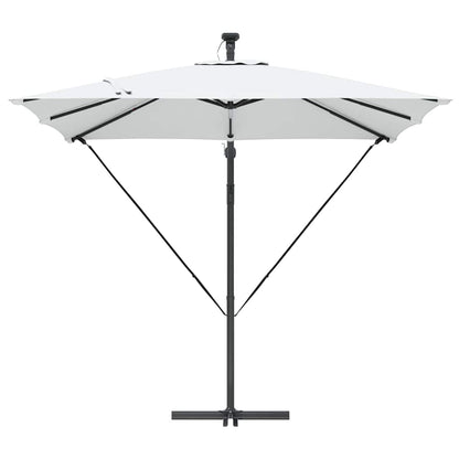 Umbrella Sand 249 x 249 x 250 cm Polyester and Aluminium