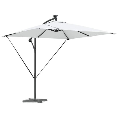 Umbrella Sand 249 x 249 x 250 cm Polyester and Aluminium