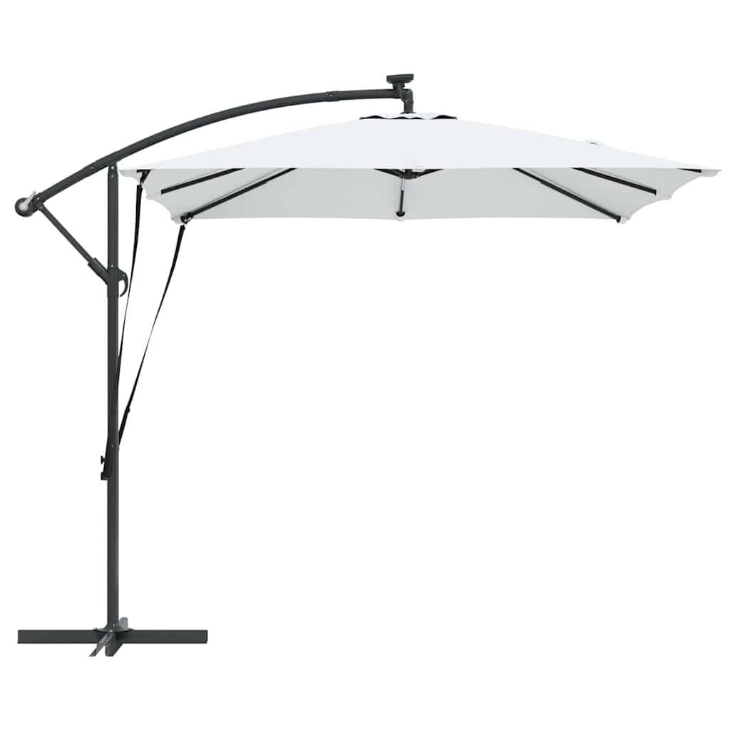 Umbrella Sand 249 x 249 x 250 cm Polyester and Aluminium
