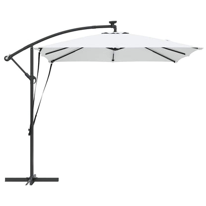 Umbrella Sand 249 x 249 x 250 cm Polyester and Aluminium