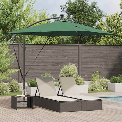 Umbrella Green 249 x 249 x 250 cm Polyester and Aluminium