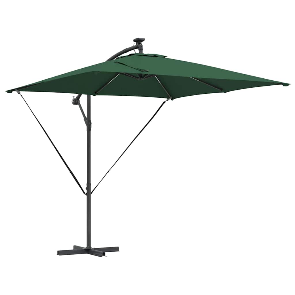 Umbrella Green 249 x 249 x 250 cm Polyester and Aluminium