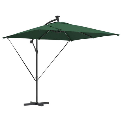 Umbrella Green 249 x 249 x 250 cm Polyester and Aluminium