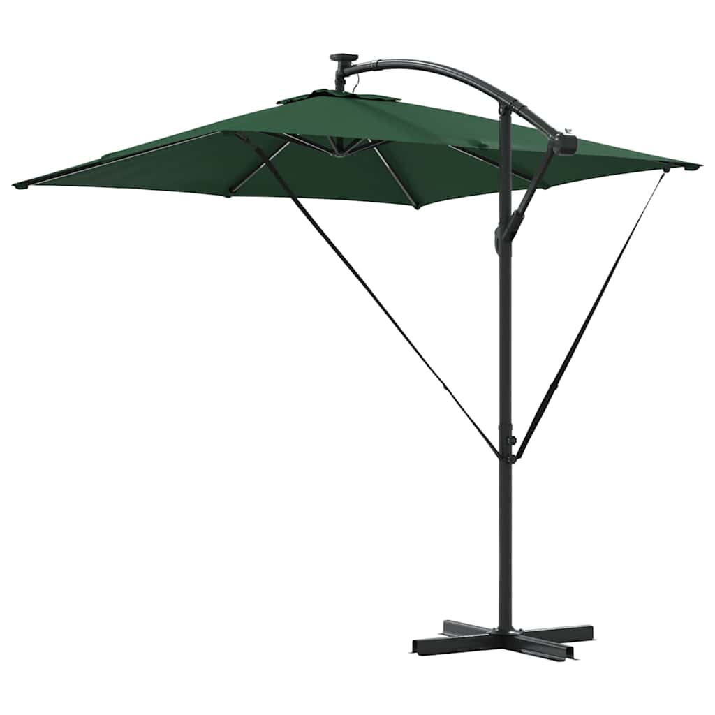 Umbrella Green 249 x 249 x 250 cm Polyester and Aluminium