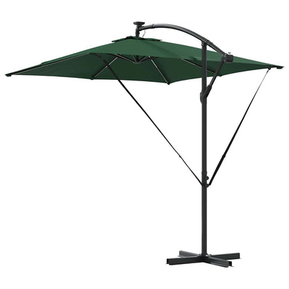 Umbrella Green 249 x 249 x 250 cm Polyester and Aluminium