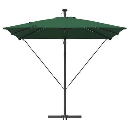 Umbrella Green 249 x 249 x 250 cm Polyester and Aluminium