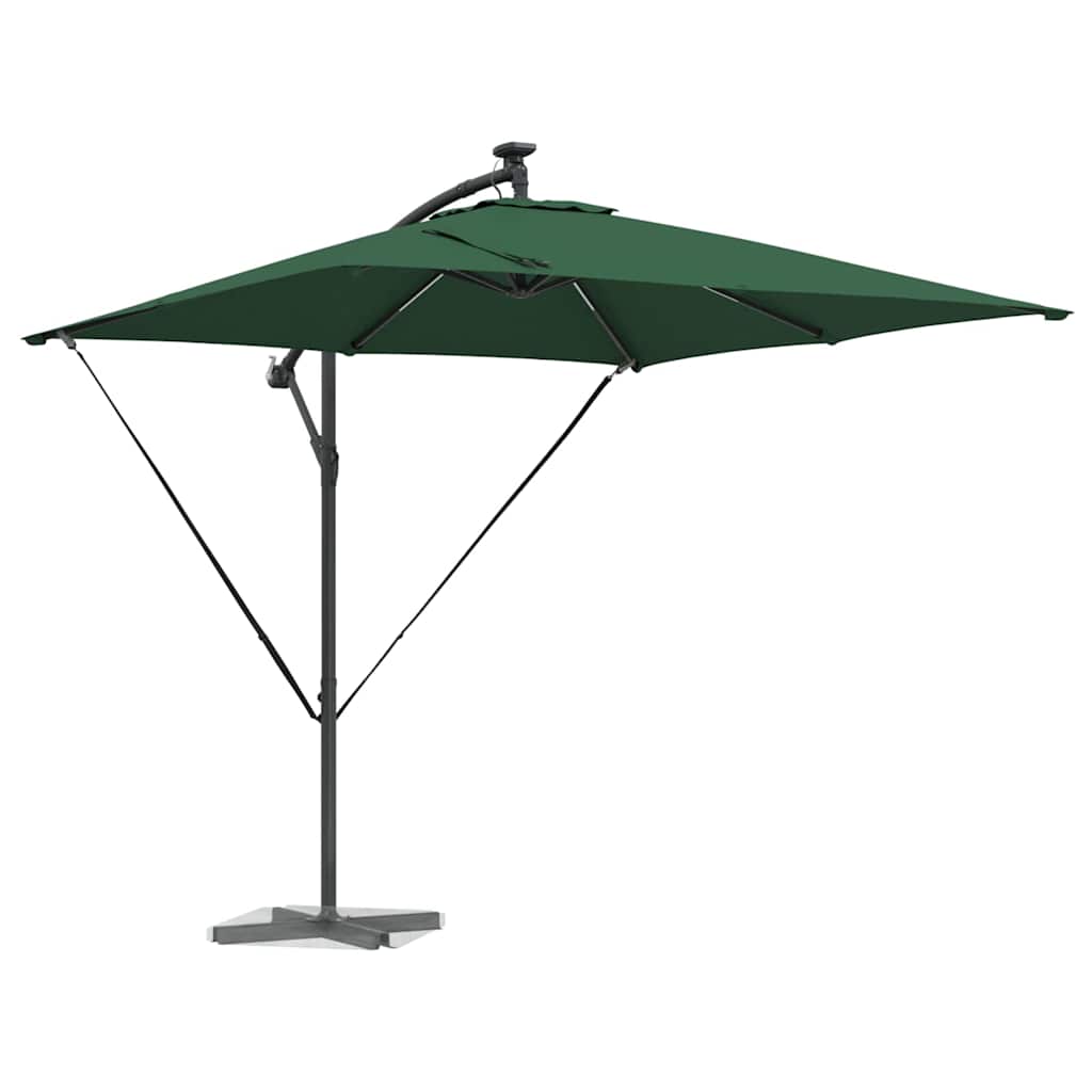 Umbrella Green 249 x 249 x 250 cm Polyester and Aluminium
