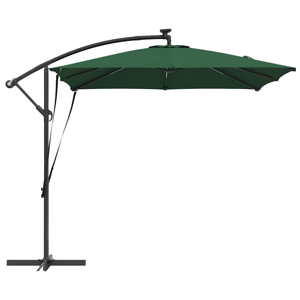 Umbrella Green 249 x 249 x 250 cm Polyester and Aluminium