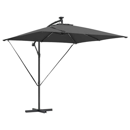 Umbrella Anthracite 249 x 249 x 250 cm Polyester and Aluminium