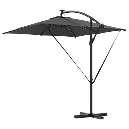 Umbrella Anthracite 249 x 249 x 250 cm Polyester and Aluminium