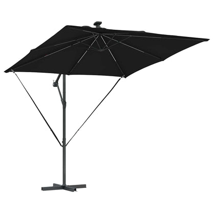 Umbrella Black 249 x 249 x 250 cm Polyester and Aluminium