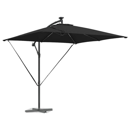 Umbrella Black 249 x 249 x 250 cm Polyester and Aluminium