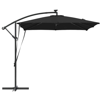 Umbrella Black 249 x 249 x 250 cm Polyester and Aluminium