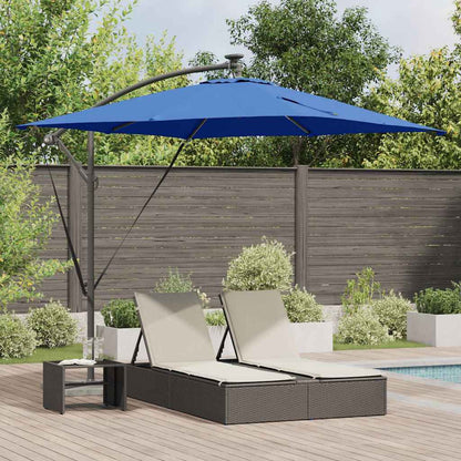 Umbrella Azurblau 249 x 249 x 250 cm Polyester and Aluminium