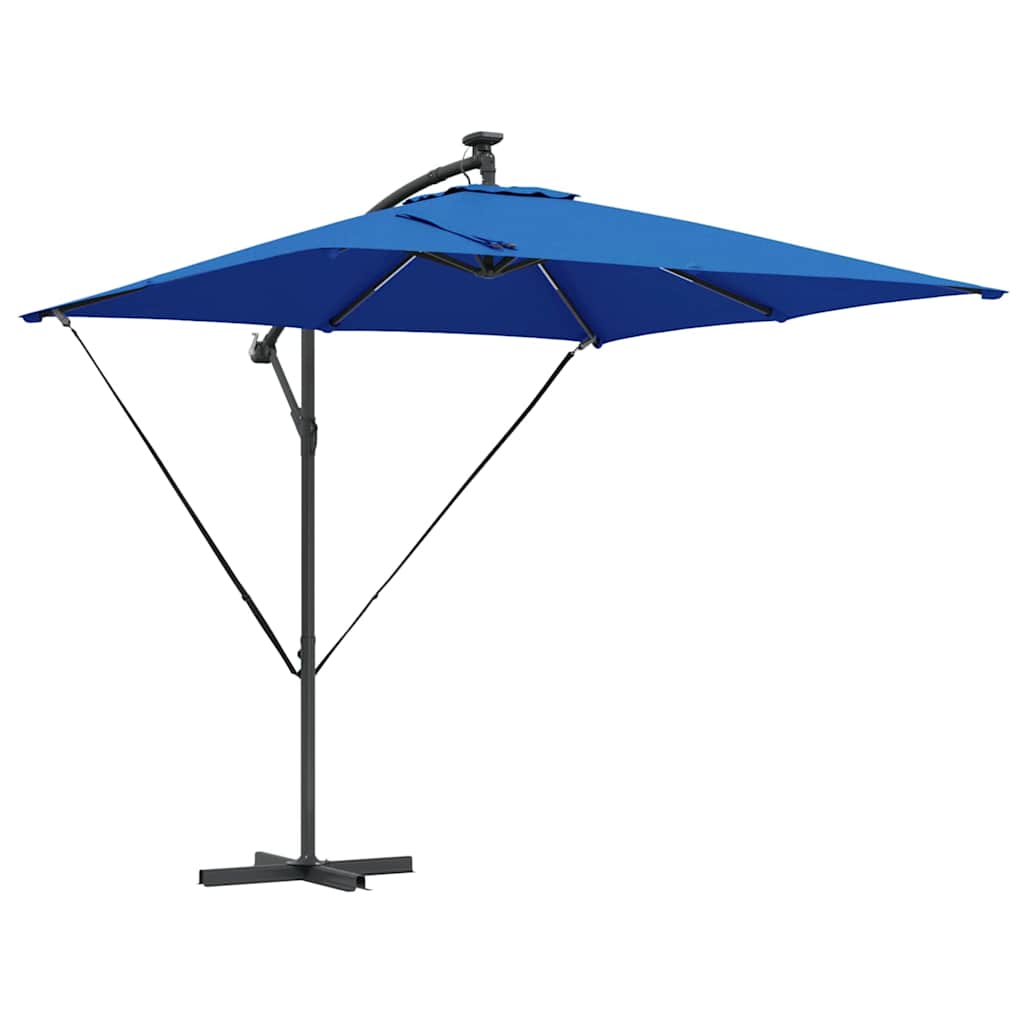 Umbrella Azurblau 249 x 249 x 250 cm Polyester and Aluminium