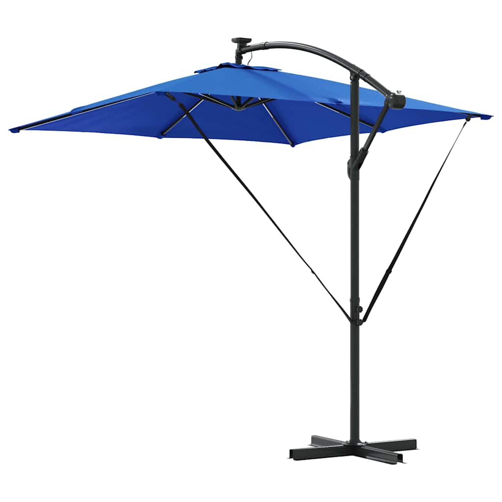 Umbrella Azurblau 249 x 249 x 250 cm Polyester and Aluminium