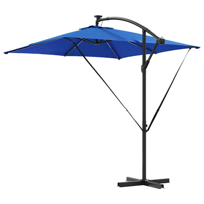 Umbrella Azurblau 249 x 249 x 250 cm Polyester and Aluminium