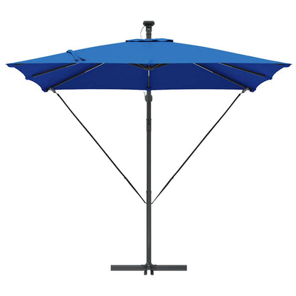 Umbrella Azurblau 249 x 249 x 250 cm Polyester and Aluminium