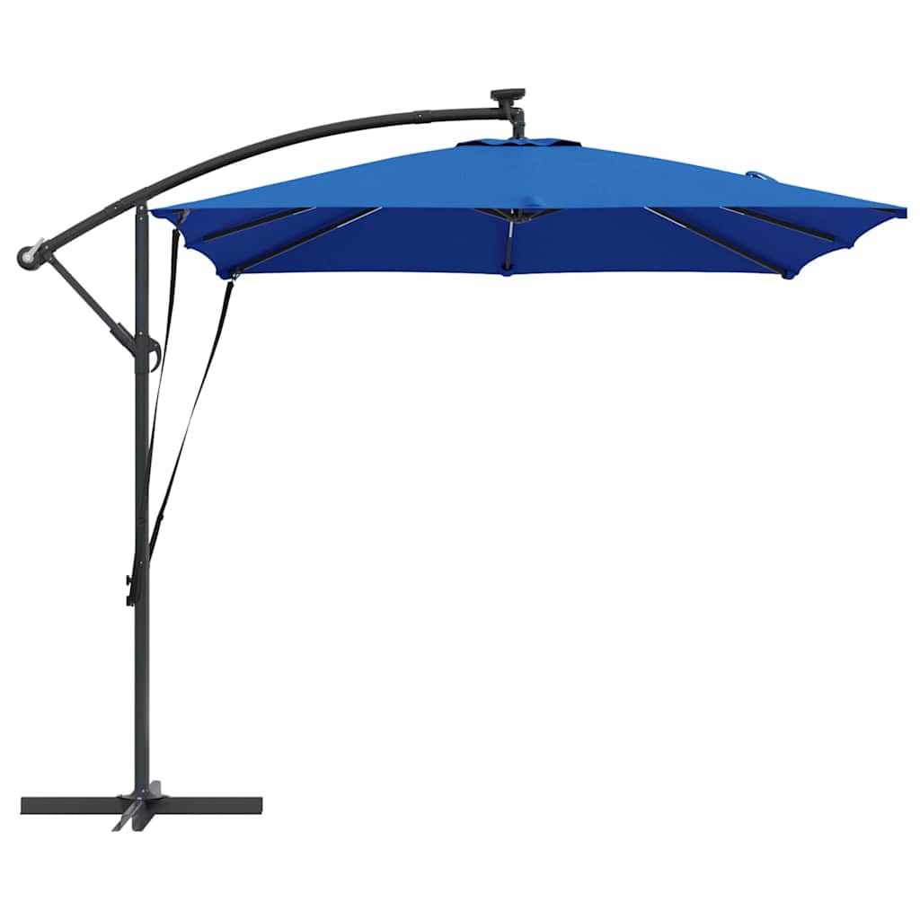 Umbrella Azurblau 249 x 249 x 250 cm Polyester and Aluminium