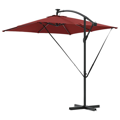 Umbrella Terracotta 249 x 249 x 250 cm Polyester and Aluminium