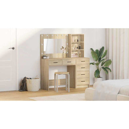 Dressing Table Brown 78.5 x 41 x 135 cm Engineered wood