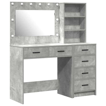 Dressing Table Grey 78.5 x 41 x 135 cm Engineered wood