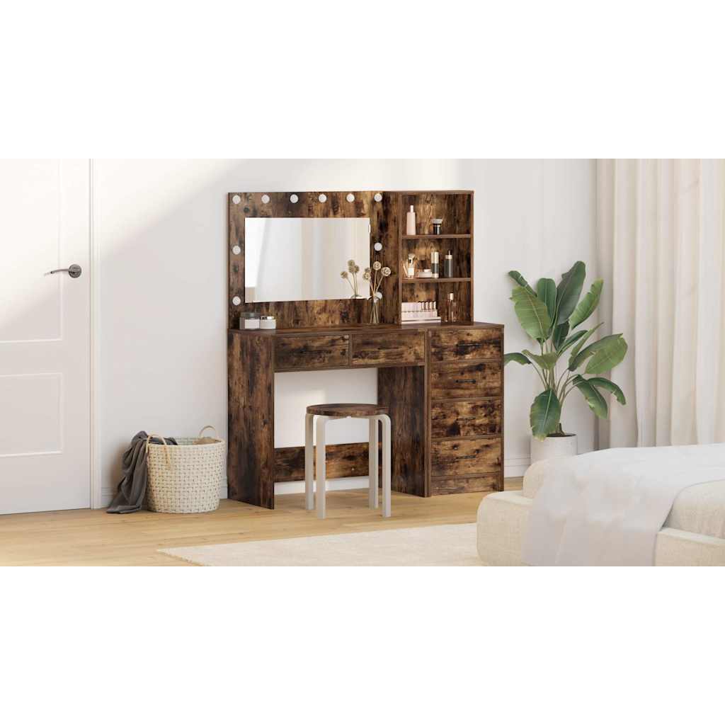 Dressing Table Brown 78.5 x 41 x 135 cm Engineered wood
