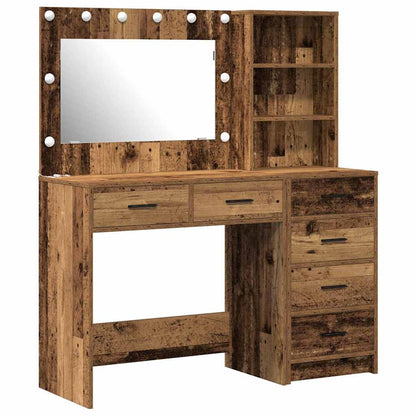 Dressing Table Brown 78.5 x 41 x 135 cm Engineered wood